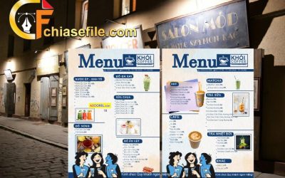 Tải miễn phí mẫu menu tiệm trà sữa vector đẹp phong cách dễ thương định dạng CorelDraw (.cdr) chất lượng cao. Giúp chủ quán dễ dàng tự chỉnh sửa giá, món và in ấn.